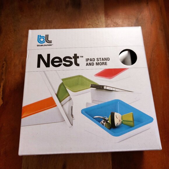 New Bluelounge Nest Tablet Phone Desktop Stand Holder with Organizer - Picture 4 of 6